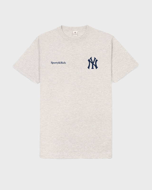 Sporty & Rich T-shirt Yankees Curve Grey XS
