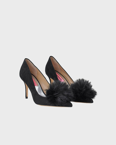 Pumps Aljo Suede Plush Svart 2