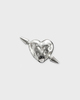 Maria Nilsdotter Earring Tuvstarr's Heart Ear Stud Silver ONESIZE