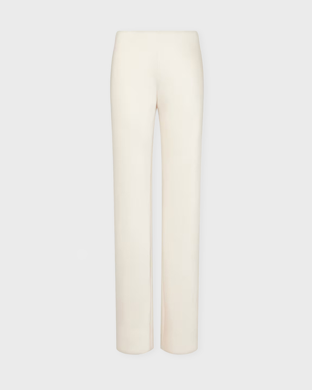 Vince Trousers High Waist  Fluid Bias Pant Bone L