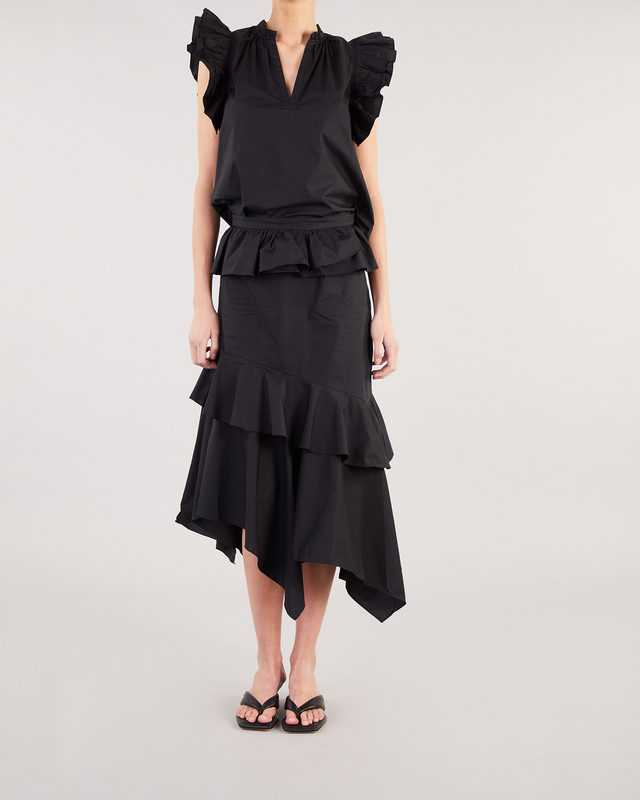 Ulla Johnson Ivette Skirt Black US 2 ( EUR 34)