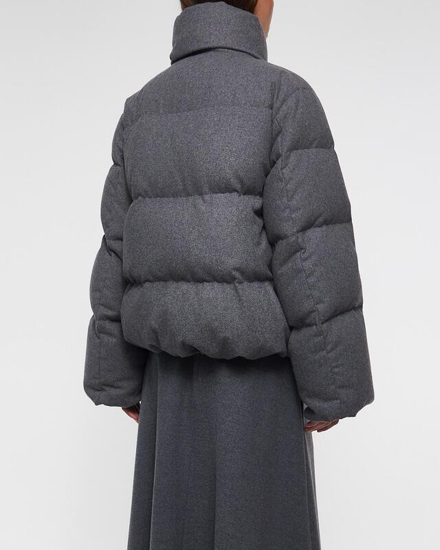 Wakakuu Icons Jacka Storm Puffer Wool Grå M