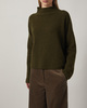 Filippa K Sweater Mika Yak Funnelneck Green XS