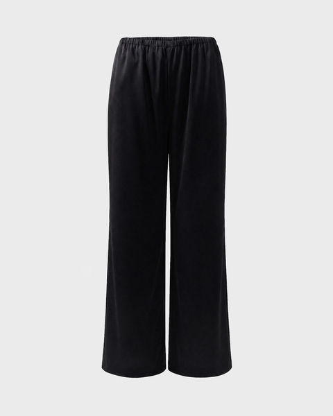 Byxor Adeline Satin Black 1