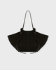 YUZEFI Bag Large Mochi Suede Black ONESIZE