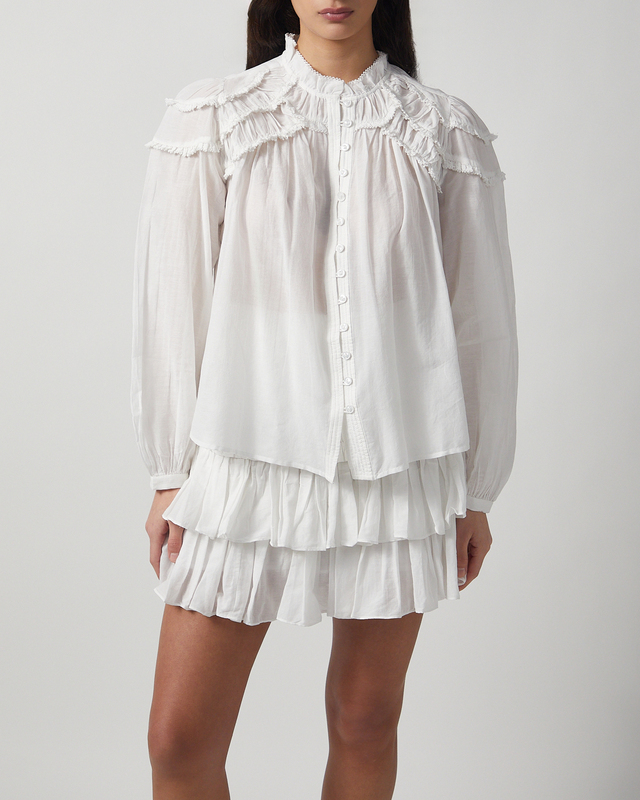 Isabel Marant Étoile Blouse Christa White FR 38 (EUR 36)