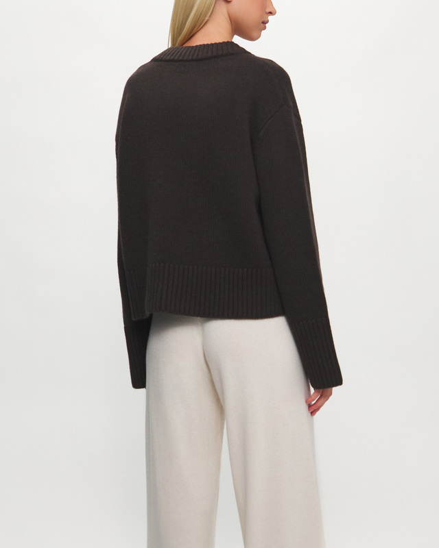 LISA YANG Sweater Aletta Cashmere Brun 2 (M-L)