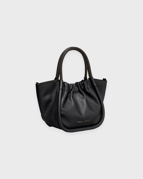 Bag Small Ruched Tote Black 2