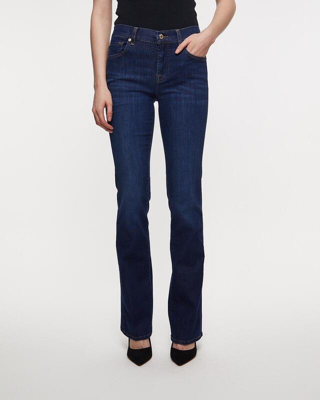 7 For All Mankind Jeans Bootcut Rinsed Indigo Dark blue wash 28