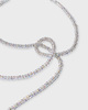 Pearl Octopuss.y Necklace Skinny Serpent Chain Silver ONESIZE