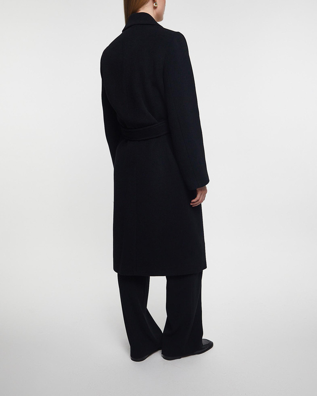 Filippa K Kappa Charlotte Wool Belted  Svart 36