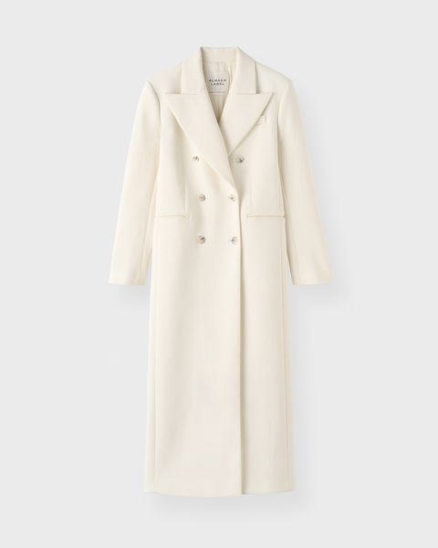 Margot Long Tailored Blazer Creme 1
