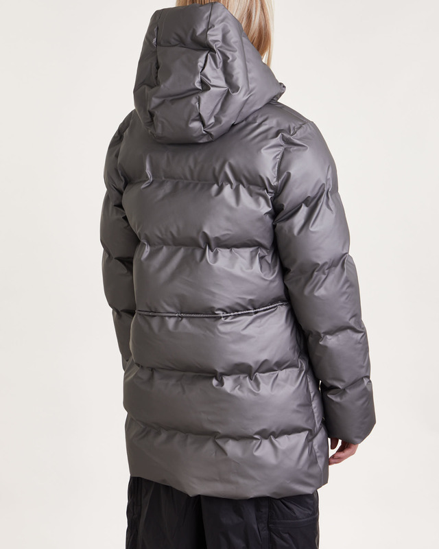 Rains Jacka W Alta Puffer Parka Metallic XL