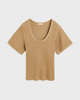 By Malene Birger T-shirt Lunai Ljusbrun M
