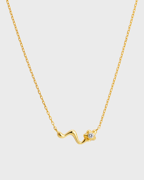 Necklace Poppy Guld ONESIZE 1