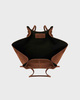 YUZEFI Large Mochi Suede Bag Chocolate ONESIZE