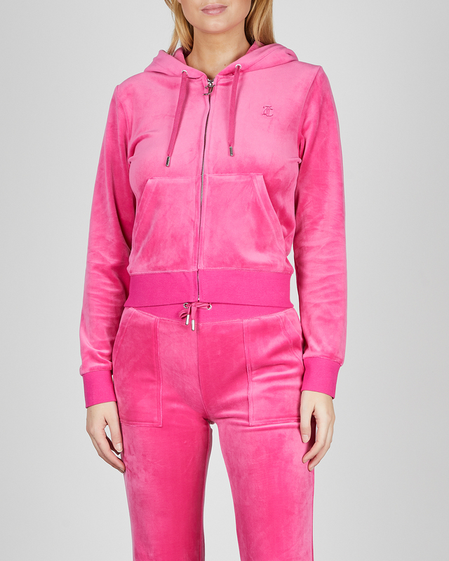 Juicy Couture Hoodie Robertson Classic Hallonröd M