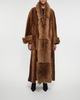 Nour Hammour Coat Sima Toffee XS
