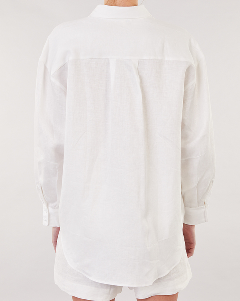 Shirt Gina Linen White 2