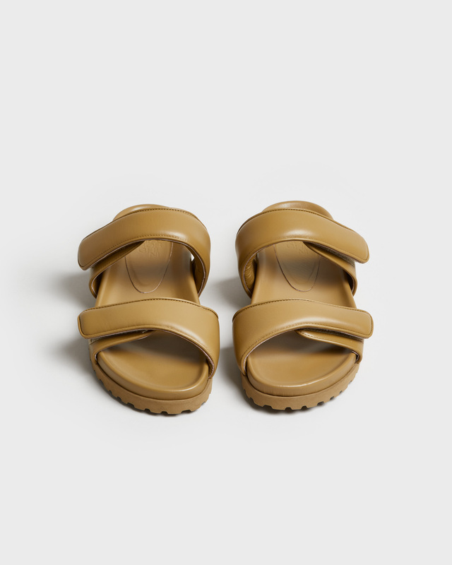 Gia Borghini Sandals Double Strap Cappuccino  EUR 40
