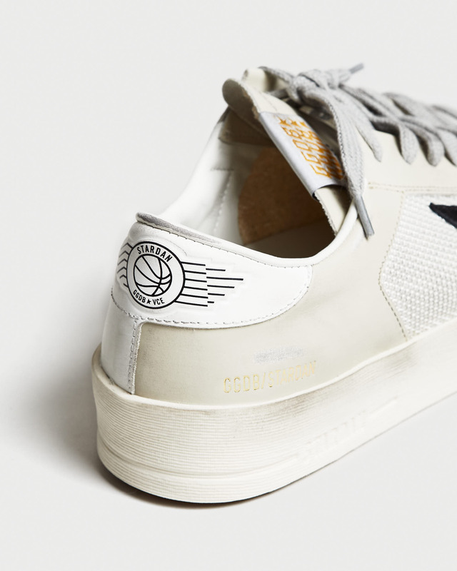 Golden Goose Deluxe Brand Sneakers Stardan Net And Leather Sand EUR 38