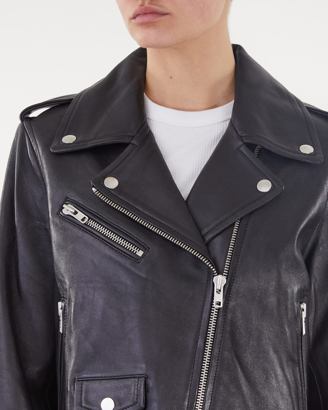 Stand Studio Icon Biker Jacka Svart 38