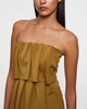 Dagmar Top Sculpted Tube Brun 38