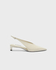 Jil Sander Klackskor Slingback  Chalk EUR 39