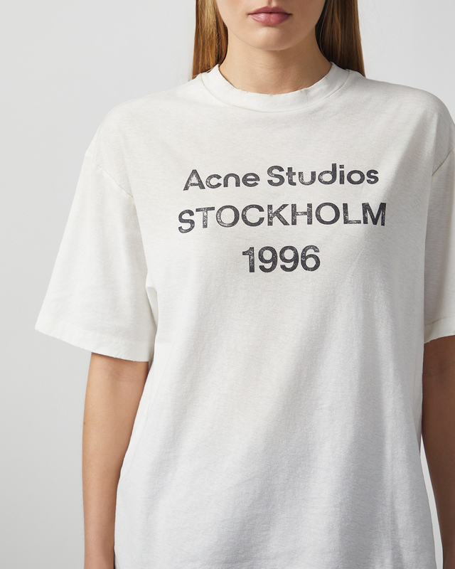 Acne Studios T-shirt FN-UX-TSHI000013 Vit M-L
