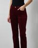 7 For All Mankind Bukser THE LEGGY BOOTCUT Velvet Burgundy 29