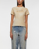Acne Studios T-shirt Graphic Logo Sand S