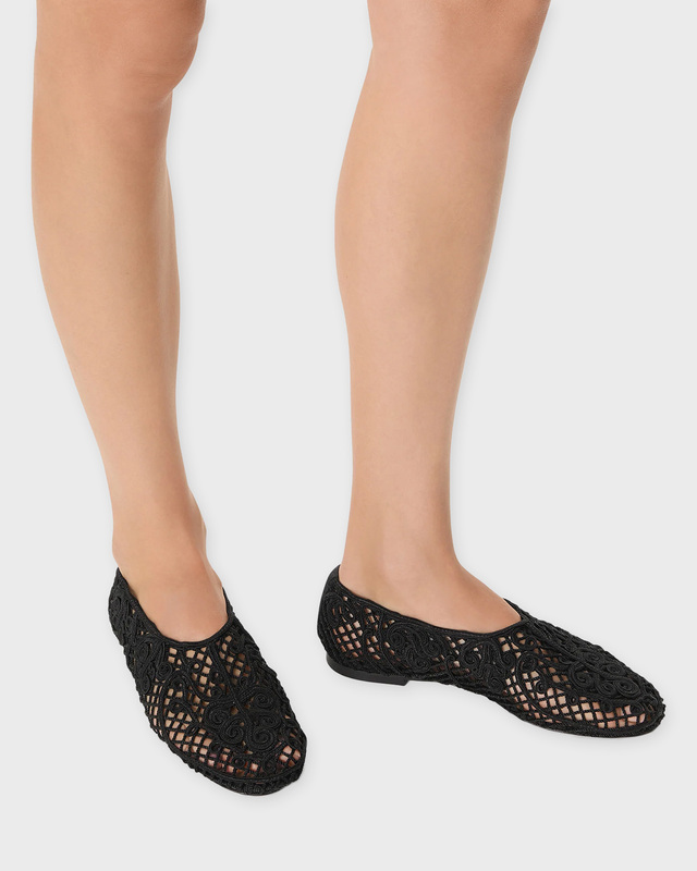 ODISSI Ballet Flats Iris Black EUR 37