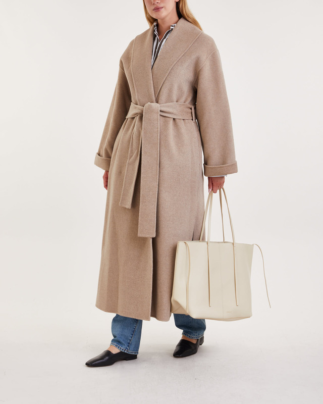 By Malene Birger Coat Trullem Grå/brun 34