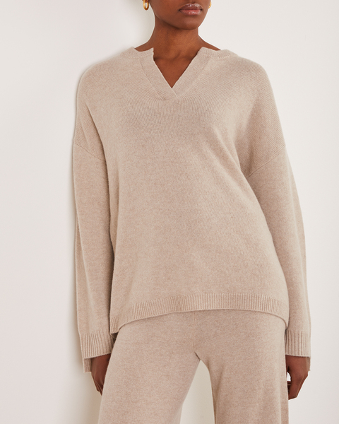 Cashmere Sweater Frances Sand 1