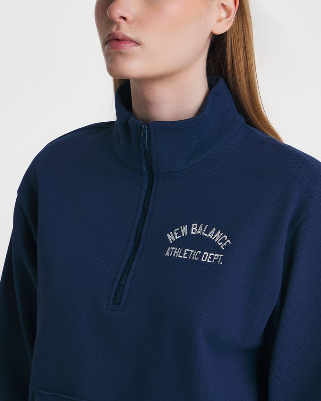 New Balance Sweatshirt Sportswear's Greatest Hit Quarter Zip Navy XL