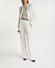 Max Mara Studio Kavaj Vandea Linen Vit IT 38 (EUR 32)