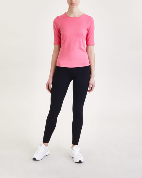 Topp Rib Tee Rosa 2