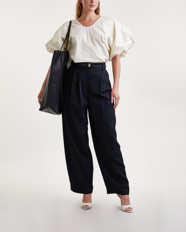 By Malene Birger Blouse Piamontia Pearl 42