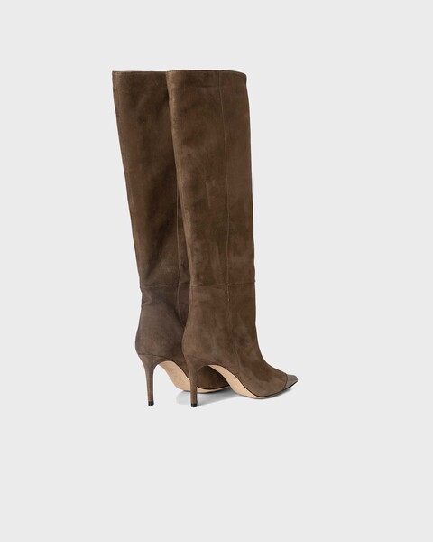 Boots Alia Suede Grön 2
