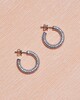 Izabel Display Colorful hoop Silver/vit ONESIZE