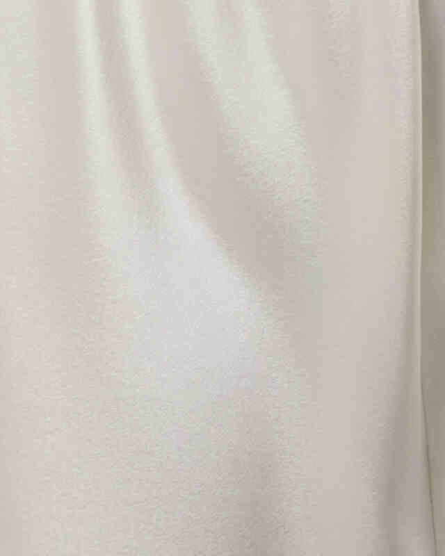 Almada Trousers Bias Satin  Vanilla S