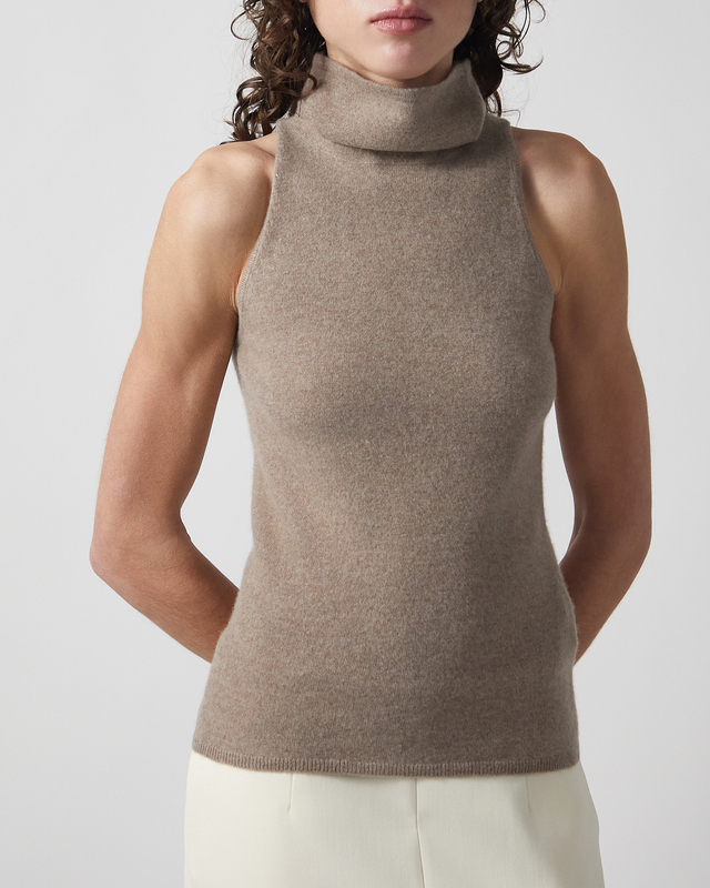 Almada Label  Top Vida Cashmere Nougat XS