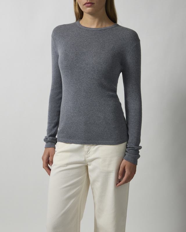 LISA YANG T-shirt Long Sleeve Vivian Cashmere Cloud 0 (XS-S)