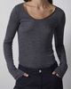 Wakakuu Icons Topp Merino Wool Selene Grå XL