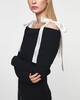 ROTATE Birger Christensen Topp Off Shoulder Strap Knit Svart 40