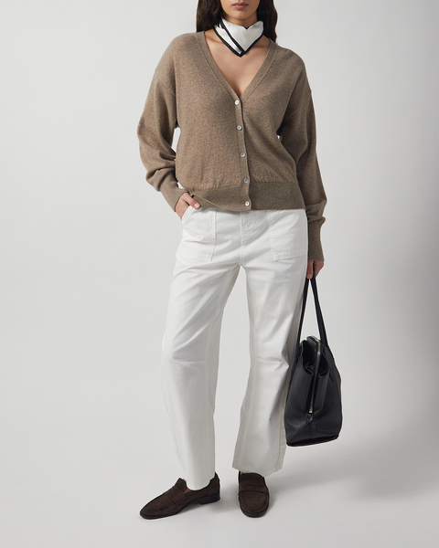 Cardigan Harrow Cashmere Sand 2