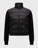 Moncler Zip Up Cardigan  Svart L