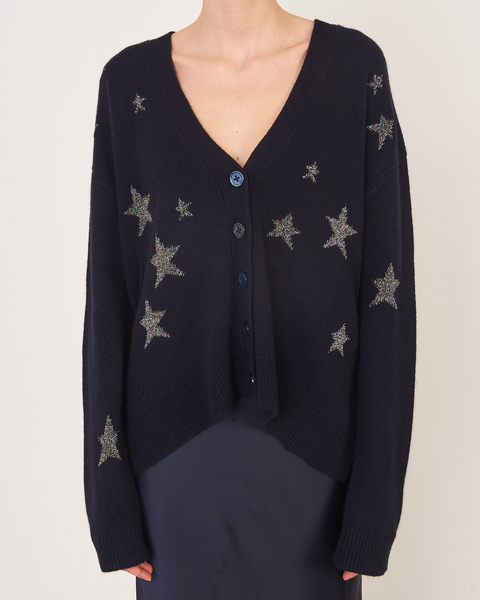 Cashmere sweater Mirka ws Stars Svart 2
