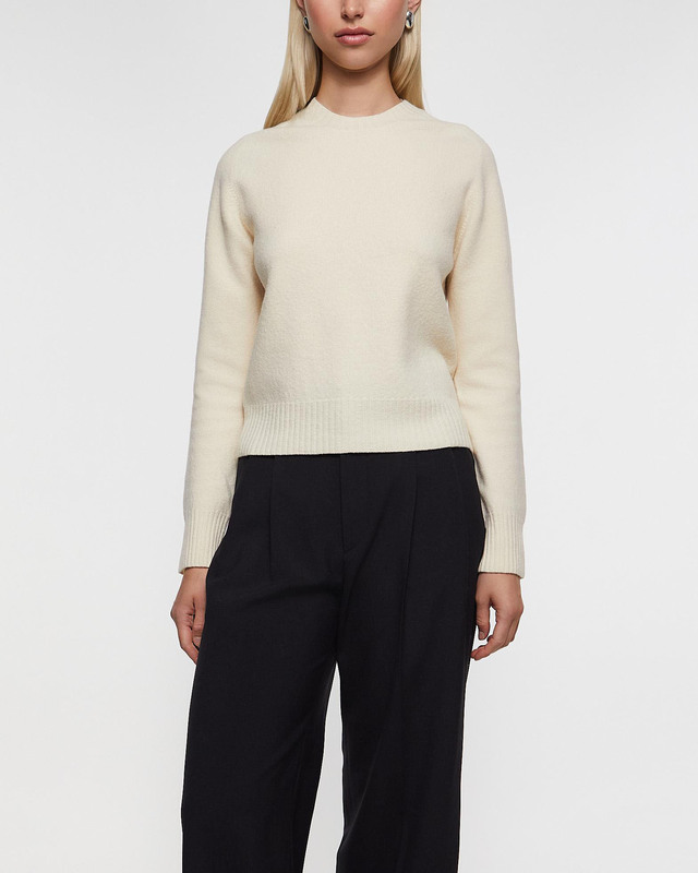 Jil Sander Sweater Lightweight Crew-Neck Natural 36