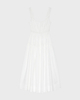 DÔEN Kjole Clover White S